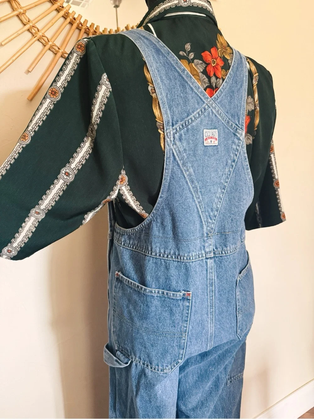 Classic Blue Denim Overalls